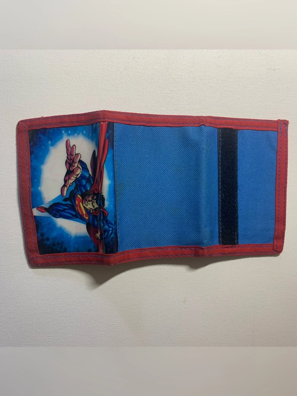 Vintage DC Comics Superman tri-fold wallet